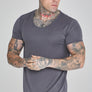 SikSilk - Muscle Fit T-Shirt - Grey